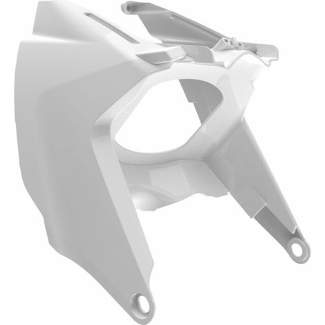 Copertura filtro aria Polisport per KTM SX SXF 65 16 22, bianca, resistente.