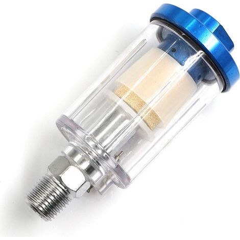 Filtre à air comprimé Mini, filtre à poussière séparateur d'huile à eau pour particules Mini pour pistolets et autres outils pneumatiques (1/5)