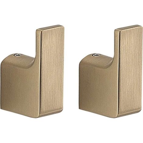 Sapho Gedy Pirenei - Haken, 2 Stück, Gold matt PI2788 (1/4)