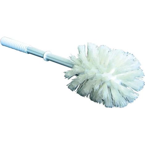 Bama Scopino WC Ricambio Bianco 34.5 cm Setole Morbide Nylon