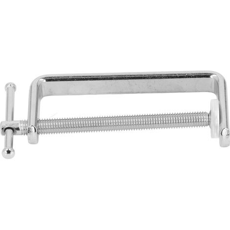 Serre-joint en C acier A3 solide établi bricolage serrage max 102 mm mors 47 mm pour bois plastique verre metal pierre 1 pce (1/5)