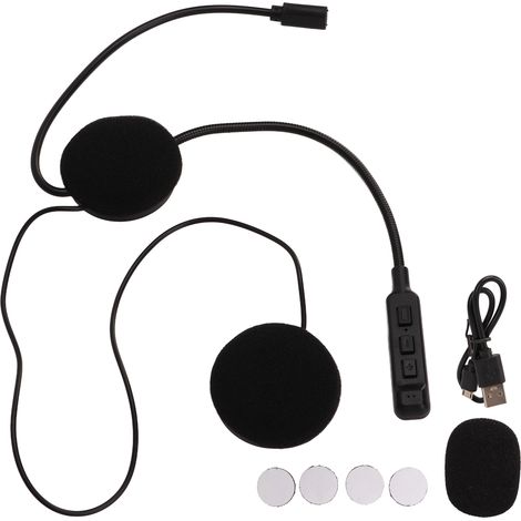 1 Écouteur Bluetooth Casque Moto, Connexion Double Téléphone, Réponse Automatique, Son Immersif, Sport Extérieur (1/5)