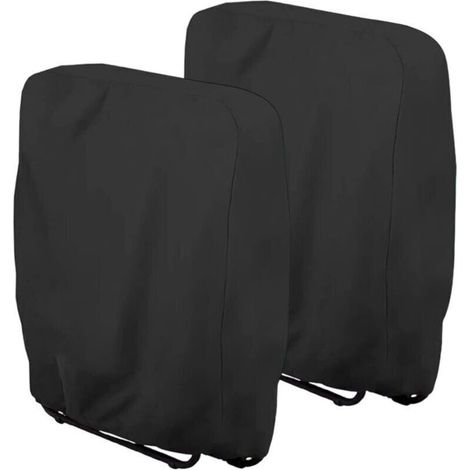 Housse chaise pliante extérieur, 210D oxford anti-poussière, pluie et soleil