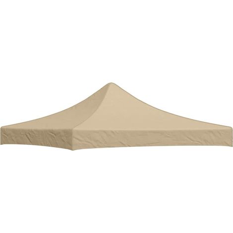 vidaXL Tetto per Tendone per Feste 3x3 m Beige 270 g/m²