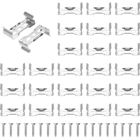 Clips Bracket Hanger Fluorescent Tube T8 LED Bulb Holder (1/5)