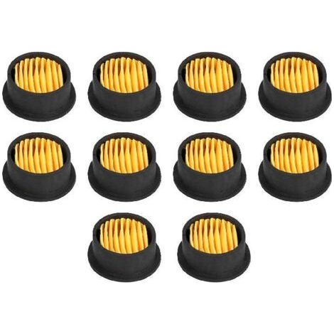 10 éléments filtrants de rechange pour compresseurs d'air, 58 mm x 24 mm, pièces de rechange internes pour compresseurs d'air, éléments filtrants pour compresseurs à piston (1/4)