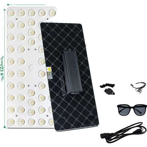 Lampe de culture LED, PPFD élevé, design dimmable, 200W (1/2)
