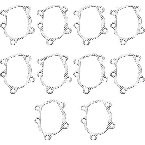 Kit de 10 joints coudés pour sortie turbo avec 5 trous de boulon pour collecteur d'échappement T25 T28 GT25 GT28 (1/5)