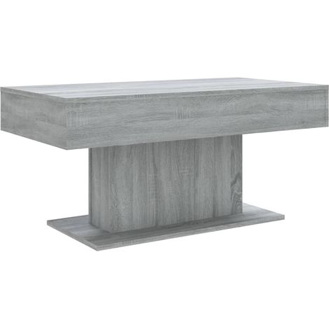 Maison Exclusive - Couchtisch Grau Sonoma 96x50x45 cm Holzwerksto