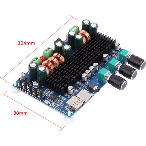 HF41 Digitalverstärkerplatine mit USB-TF-Decoder und Bluetooth 2.1-Kanälen (1/5)