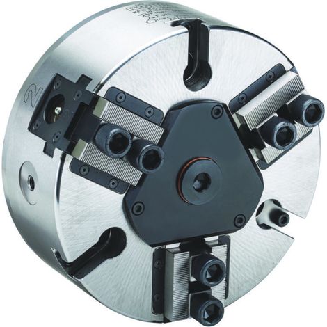 Röhm Kraftspannfutter KFD-EC 250, 3-Backen, geführter Kolben, Zylindrische Zentrieraufnahme - 166184 (1/3)