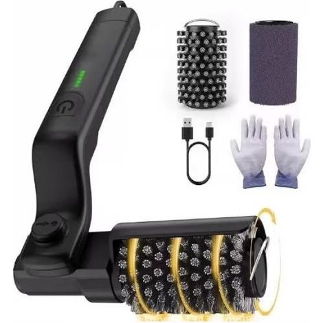 Brosse Électrique Nettoyage Barbecue Grill Anti-Graisse Résistante à la Chaleur pour Barbecue Cuisine Extérieur (1/5)
