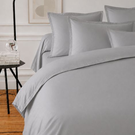 Parure de lit coton uni ALTO Taie 50x70 cm 140x200 cm (1/5)