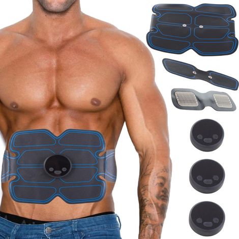 EMS-Muskelstimulator für Bauch-, Arm- und Beinmuskulatur - AquaForge