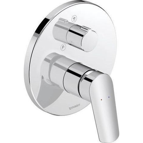 Duravit No.1 Einhebel-Brausemischer Unterputz, 2 Verbraucher, (1/5)