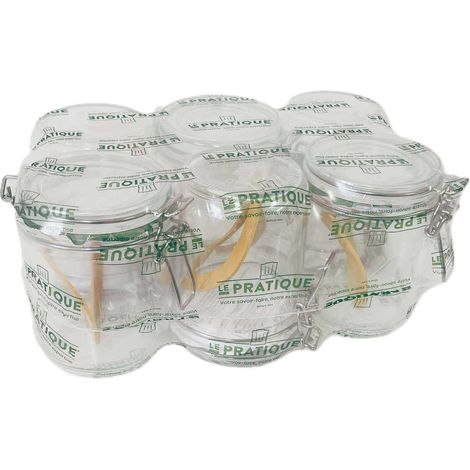 1 Bocaux A Armature 500 Ml ø85 Mm Pack De 6 - Le Pratique (1/2)