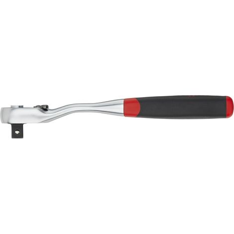 Wiha Umschaltknarre 3/8 mit Druckknopf und Kugelsicherung 175 mm (1/5)