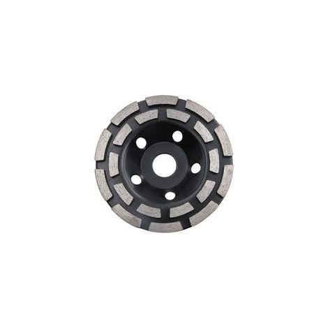 125-mm-Doppelreihen-Diamantschleifscheiben zum Entfernen von Beton, Farbe, Epoxidharz, Dichtstoffen und Beschichtungen. (1/5)