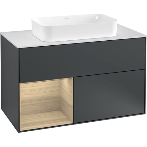 Villeroy & Boch G241PCHG Meuble sous lavabo Finion G24 (1/2)