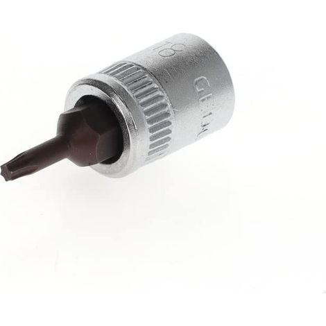 Douille tournevis pour vis TX femelle, Courte, T8, Taille 2,31 mm, 1/4" 6,3 mm, Douille tournevis, Outil, ITX 20 T8 (1/5)