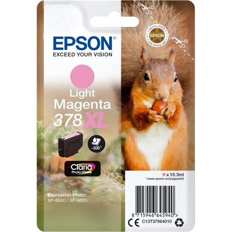 Epson Squirrel 378XL cartucho de tinta 1 pieza(s) Original Alto rendimiento (XL) Magenta claro