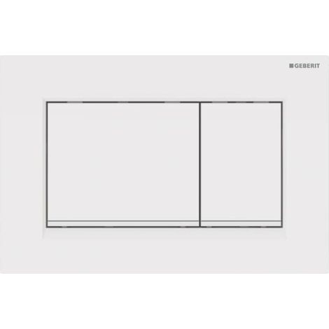 Geberit Sigma20 placas de accionamiento, para doble descarga,