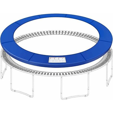 Accessoires de Remplacement pour Trampoline Rond – Tapis de Sécurité Anti-UV, Housse Colorée pour Ressorts et Protection Imperméable