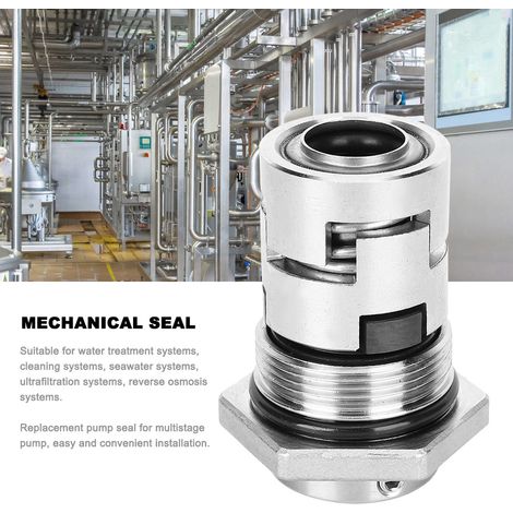 Joint mécanique de rechange en acier inoxydable 16 mm pour pompe verticale multicellulaire CR CRN CR20-17 (1/5)