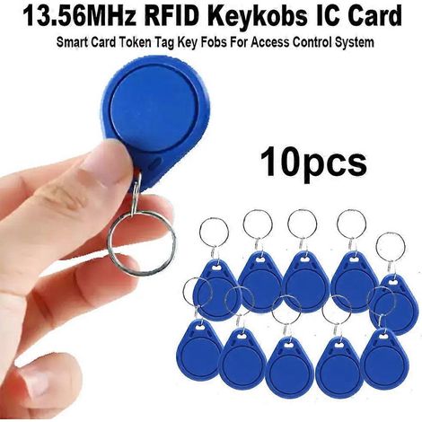 Cette sonnette est compatible avec les cartes à puce, les cartes intelligentes, les jetons, les étiquettes et les porte-clés, et convient aux systèmes de contrôle d'accès et aux cartes RFID. (1/5)
