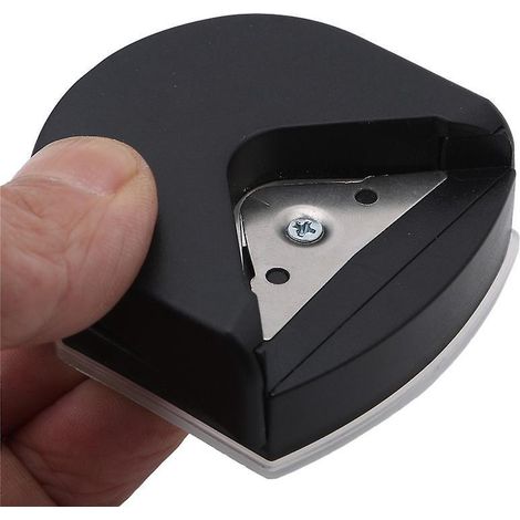 lot De Mini Emporte-pices Ronds D'angle Portatifs Pour Travaux Manuels En Papier(noir), Coupe-coin, Coupe-rayon, Coin Perforateur De Papier, Outil (1/5)