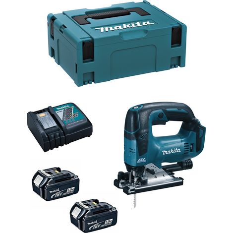 Stichsäge 18V LXT (2x5,0 Ah) in MAKPAC - MAKITA DJV182RTJ
