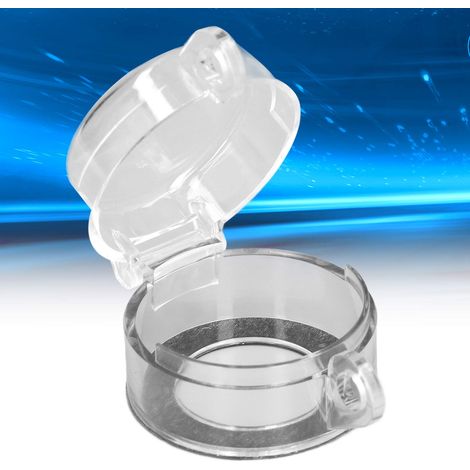 Protecteur de Bouton d'Arrêt d'Urgence 30mm Transparent Couverture Anti-Poussière BS-02 (1/5)