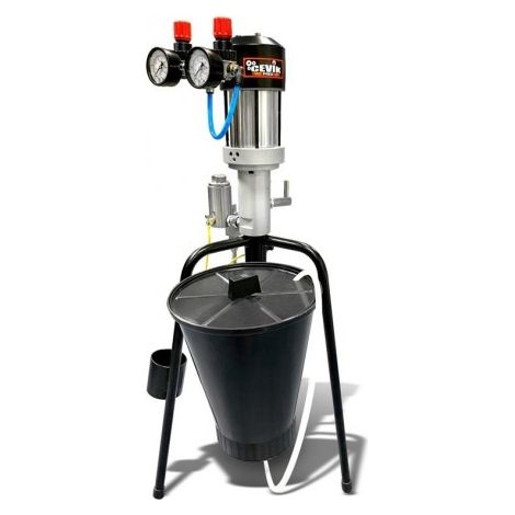 Equipo airless pro inox deposito 5 litros relacion 32:1 bt-pro32-1dep CEVIK