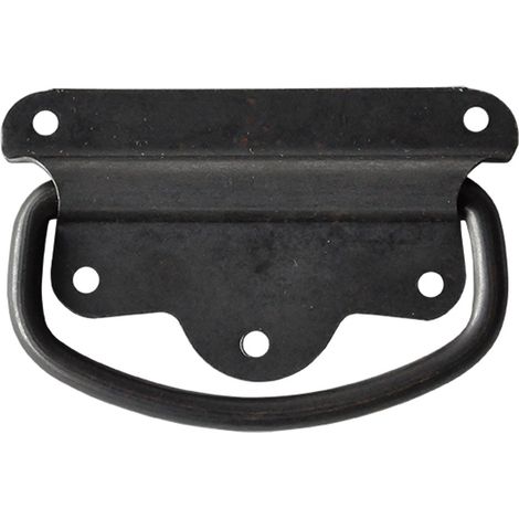 MANIGLIA AMERICANA PER BAULI mm   90 nera - pz 1 KONCRETO