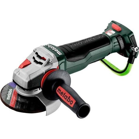 Meuleuse d&39angle sans fil Metabo WPBA 18 LTX BL 15-125 Quick DS (601734840) avec freinÉcrou de serrage rapide, batterie pivotante, interrupteur homme-mortX 165 L (1/5)