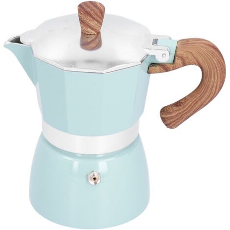 Moka Pot, une Cafetière Légère de qualité Alimentaire de 150 Ml pour la Maison en Déplacement, de la Cuisine au Bureau (1/5)