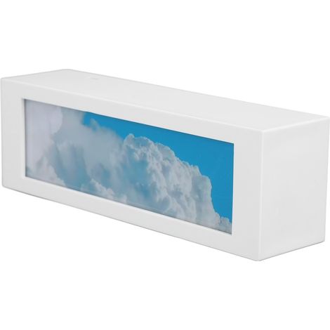 Blaues Himmel-Nachtlicht, USB-wiederaufladbar, 3 Helligkeitsstufen einstellbar, Nachttischlampe, Dekoration für den Nachttisch (1/5)