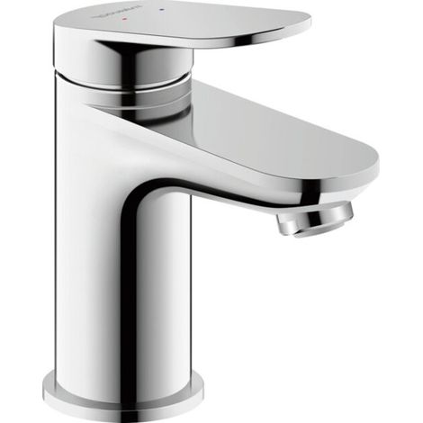 Duravit Wave - Miscelatore da lavabo, acciaio inox spazzolato WA1010002070 (1/2)