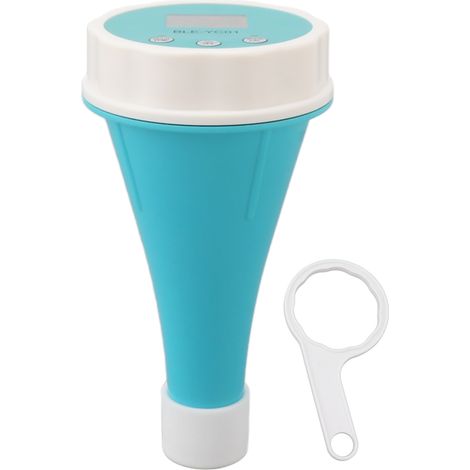 Appareil de mesure de la qualité de l'eau Bluetooth 6 en 1 : pH, ORP, EC, TDS, CL, TEMP. Moniteur numérique de chlore résiduel pour piscines et aquariums hydroponiques. (1/5)