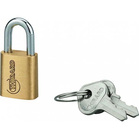 Lucchetto RUCK in ottone 20 mm con arco in acciaio – THIRARD