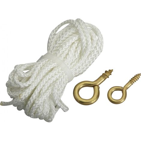 Corda di sospensione corda in poliammide per quadri LE CROCHET FRANCAIS L.3000 Centrale Brico