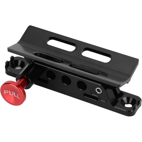 Modified aluminum alloy adjustable fire extinguisher mounting bracket for Jeep Wrangler (1/5)