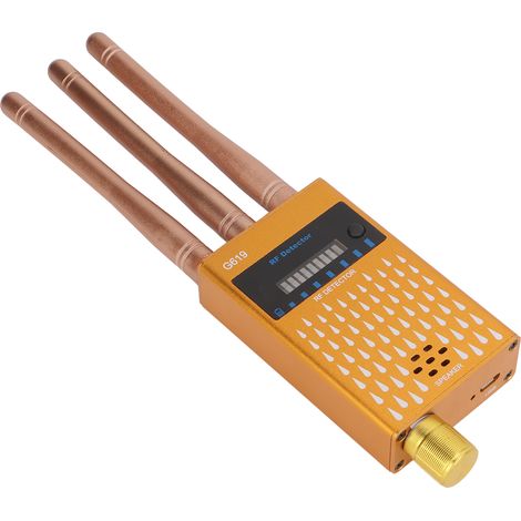 Détecteur de caméra à 3 antennes, puce haute sensibilité, scanner de signaux RF de 1 MHz à 8000 MHz pour entreprise (1/5)