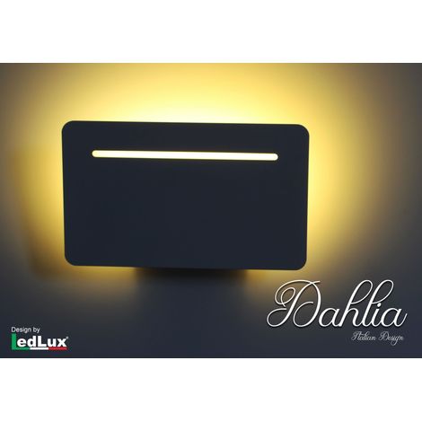 Applique Led Da Parete Modello Dahlia Italian Design Moderna 6W Bianco Caldo (1/3)