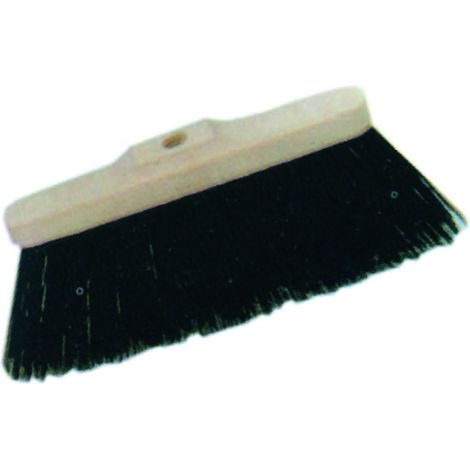 Scopa domestica industriale in plastica - cm.35x9x13h. - 12 pz