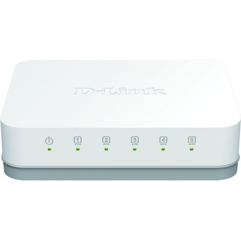 DLink Deutschland Gigabit Desktop Switch 5-Port GO-SW-5G/E (1/4)