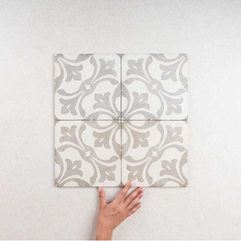 Grès cérame - ART NOUVEAU - LA RAMBLA GREY - 20X20