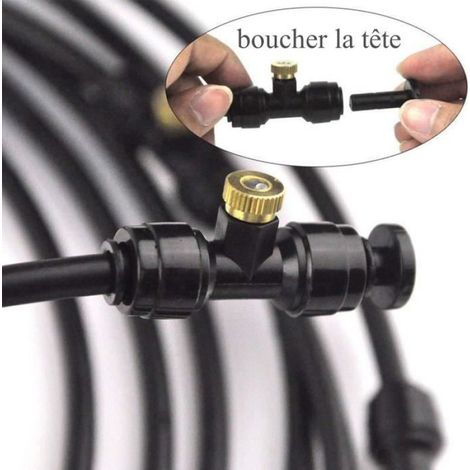Anneau De Brumisation - 22 Pouces - Extérieur - Noir - Pour Refroidissement Par Eau - 1 Pièce (1/4)