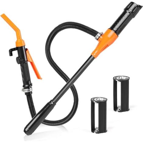 Pompe à essence électrique, 2,4 gallons/min, alimentée par batterie, pompe à huile (1/4)