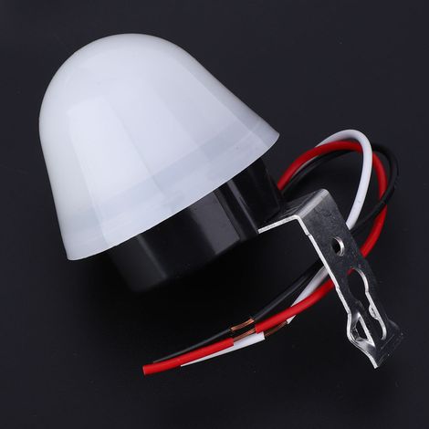 Lot de 2 interrupteurs automatiques marche/arrêt pour éclairage public, capteur photoélectrique 12 V (1/5)